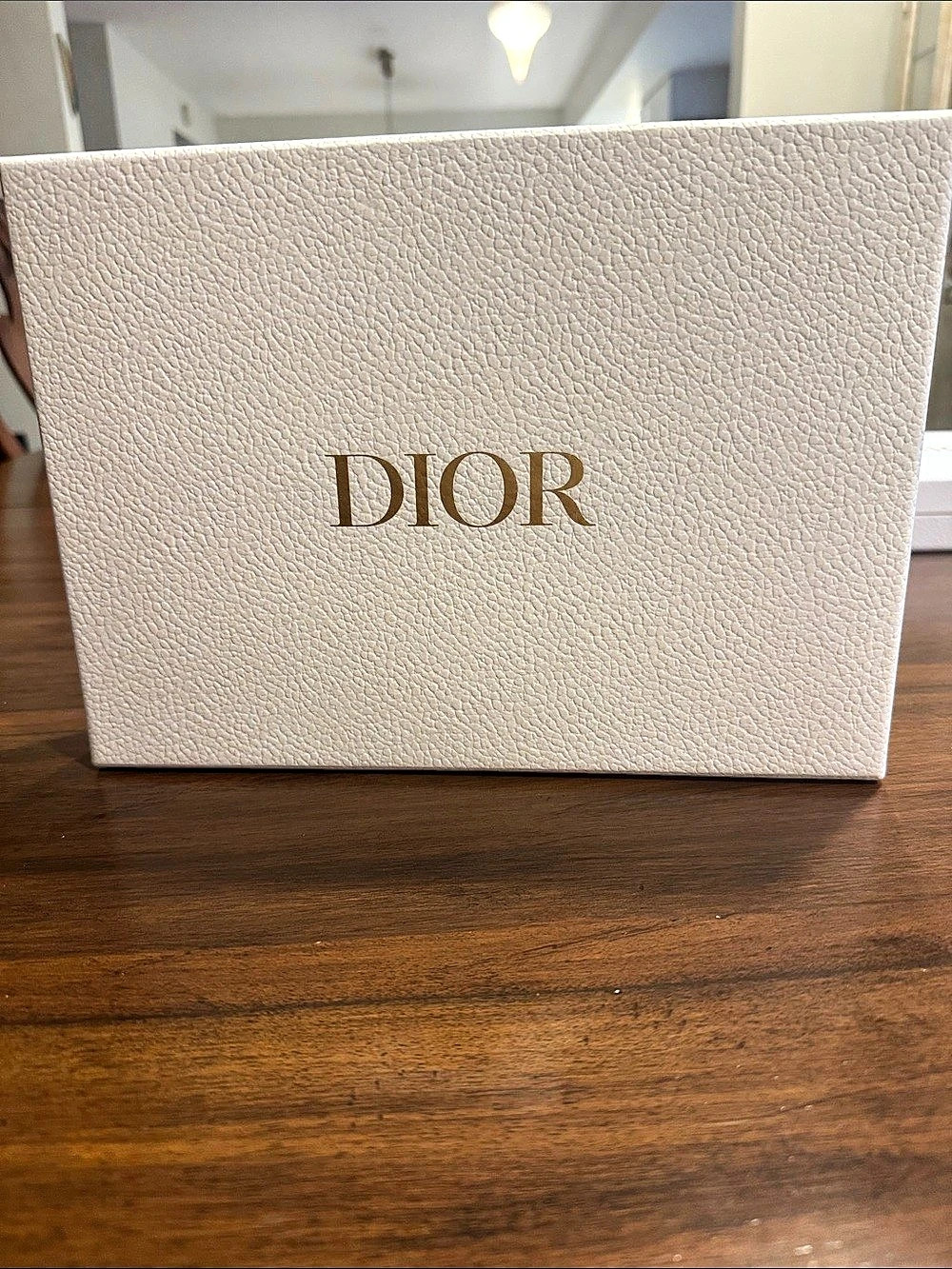 Dior Signature Textured White Gift Box
